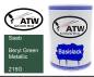 Preview: Saab, Beryl Green Metallic, 215G: 500ml Lackdose, von ATW Autoteile West.